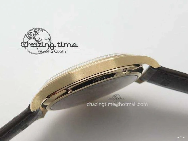 MIROTIME 0325 Compact Portuguese IW545409 RG ZF 1:1 Best Edition White Dial On Brown Leather Strap A 7336